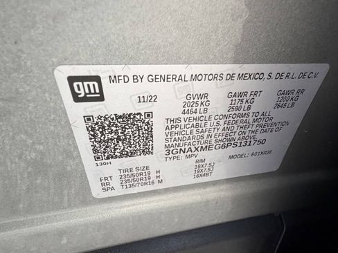 Used 2023 Chevrolet Equinox RS w/ RS Leather Package FWD image 32
