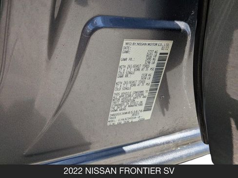 Used 2022 Nissan Frontier SV RWD image 24