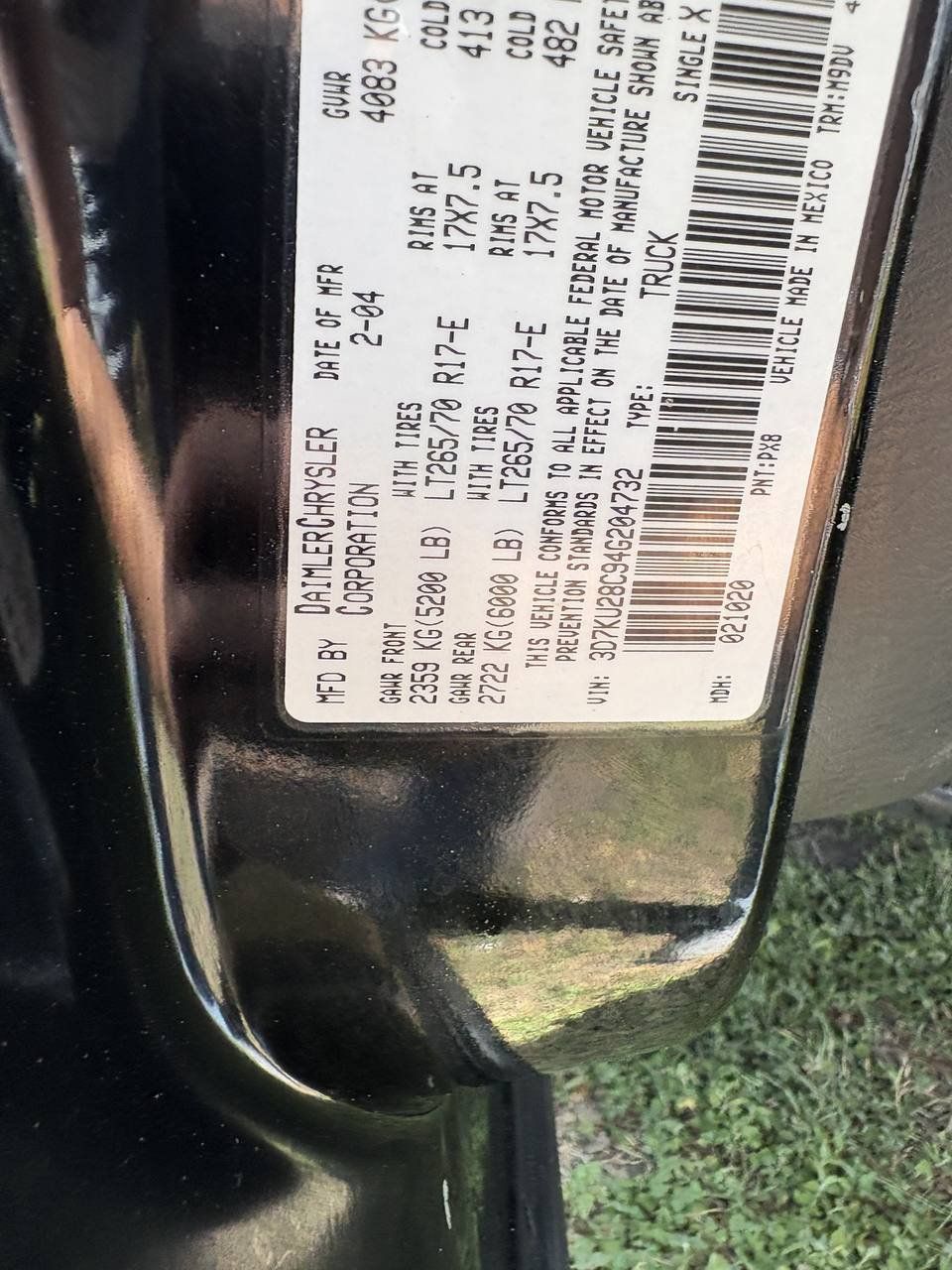 Used 2004 Dodge Ram 2500 Truck SLT w/ Trailer Tow Group AWD/4WD image 16