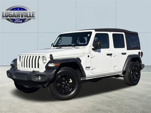 Used 2022 Jeep Wrangler Unlimited Sport image 1