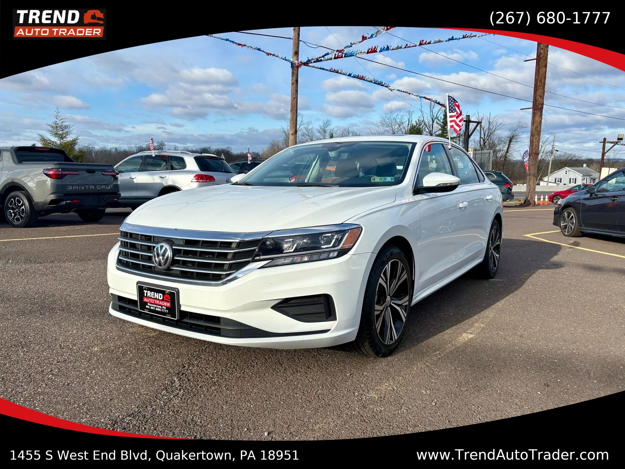 Used 2022 Volkswagen Passat 2.0T SE FWD image 1