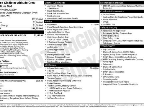 Used 2022 Jeep Gladiator Sport AWD/4WD image 31