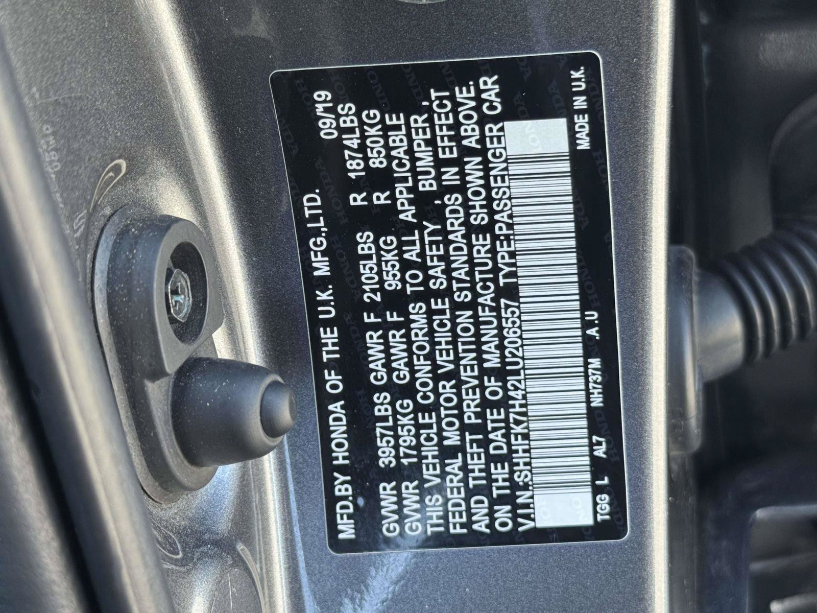 Used 2020 Honda Civic Sport image 30