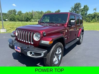Used 2021 Jeep Wrangler Unlimited Sahara w/ Uconnect 4C Nav & Sound Group