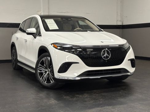 Used 2023 Mercedes-Benz EQS 450+ SUV w/ Exclusive Trim Package image 2
