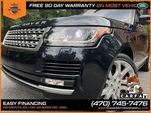 Used 2014 Land Rover Range Rover Supercharged AWD/4WD image 3