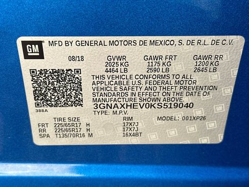 Certified 2019 Chevrolet Equinox LS image 39