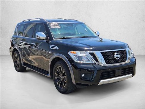 Used 2018 Nissan Armada Platinum w/ Interior Lighting Package RWD image 5