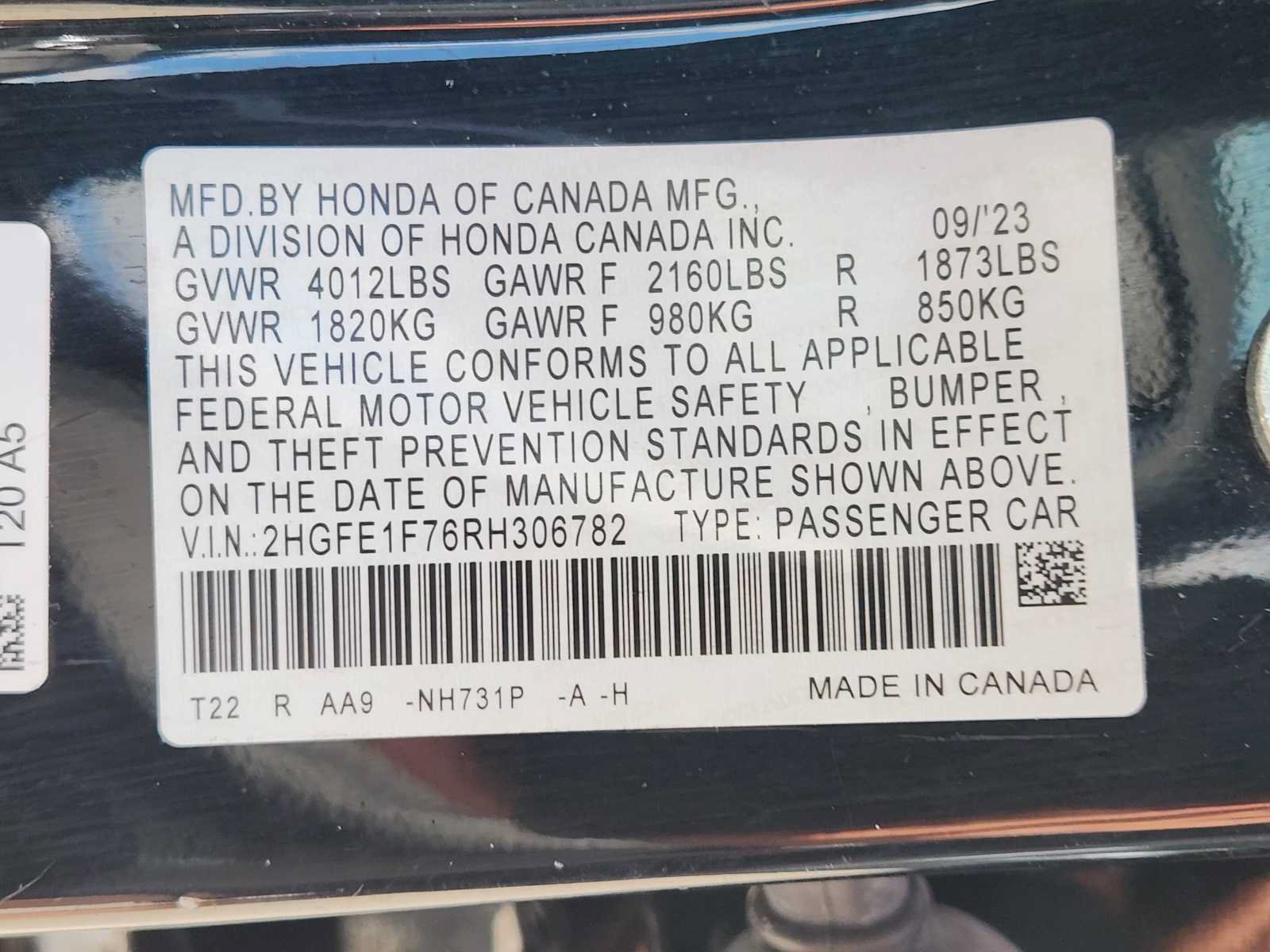 Used 2024 Honda Civic EX image 32