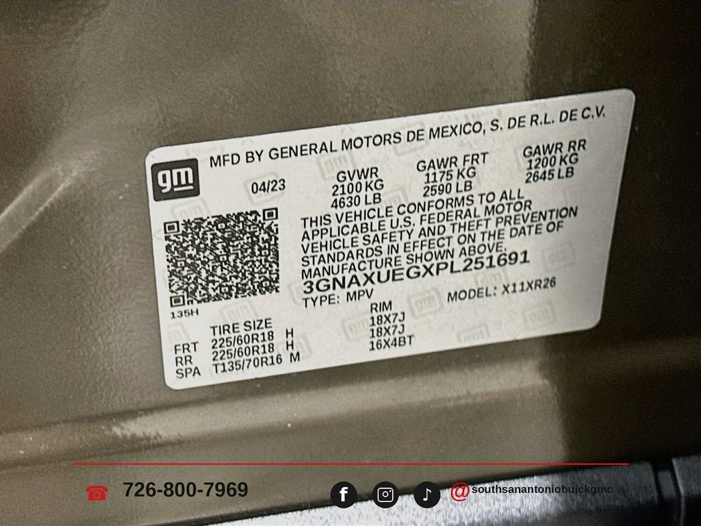 Certified 2023 Chevrolet Equinox LT AWD/4WD image 33
