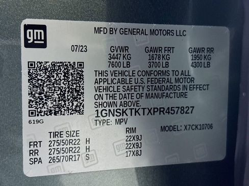 Certified 2023 Chevrolet Tahoe High Country AWD/4WD image 38