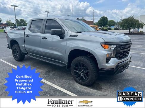 Certified 2024 Chevrolet Silverado 1500 Custom Trail Boss AWD/4WD image 1