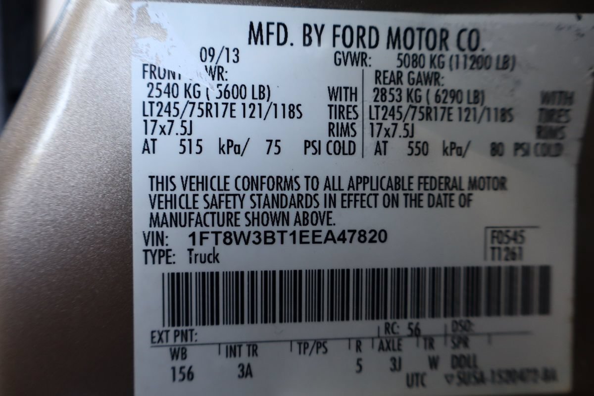 Used 2014 Ford F350 XLT w/ XLT Interior Package AWD/4WD image 43