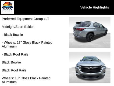 Used 2023 Chevrolet Traverse LT w/ Midnight/Sport Edition FWD image 18