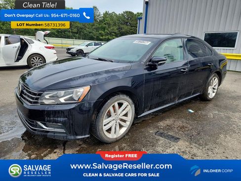 Used 2019 Volkswagen Passat 2.0T Wolfsburg w/ Wheels & Sunroof Package FWD image 1