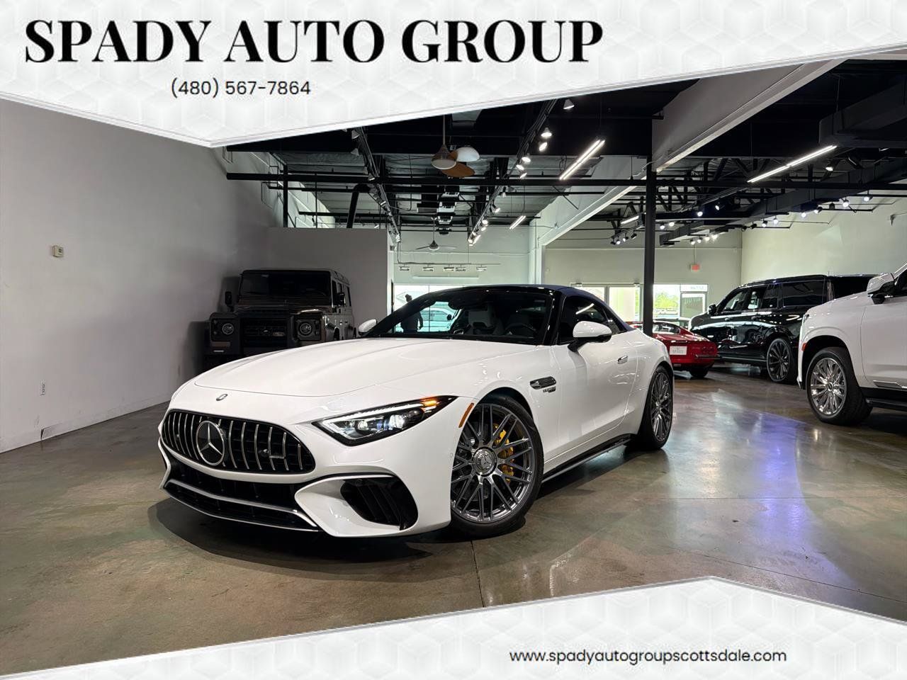 Used 2026 Mercedes-Benz SL 55 AMG 4MATIC image 1