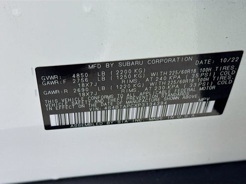 Used 2023 Subaru Outback Touring AWD/4WD image 44