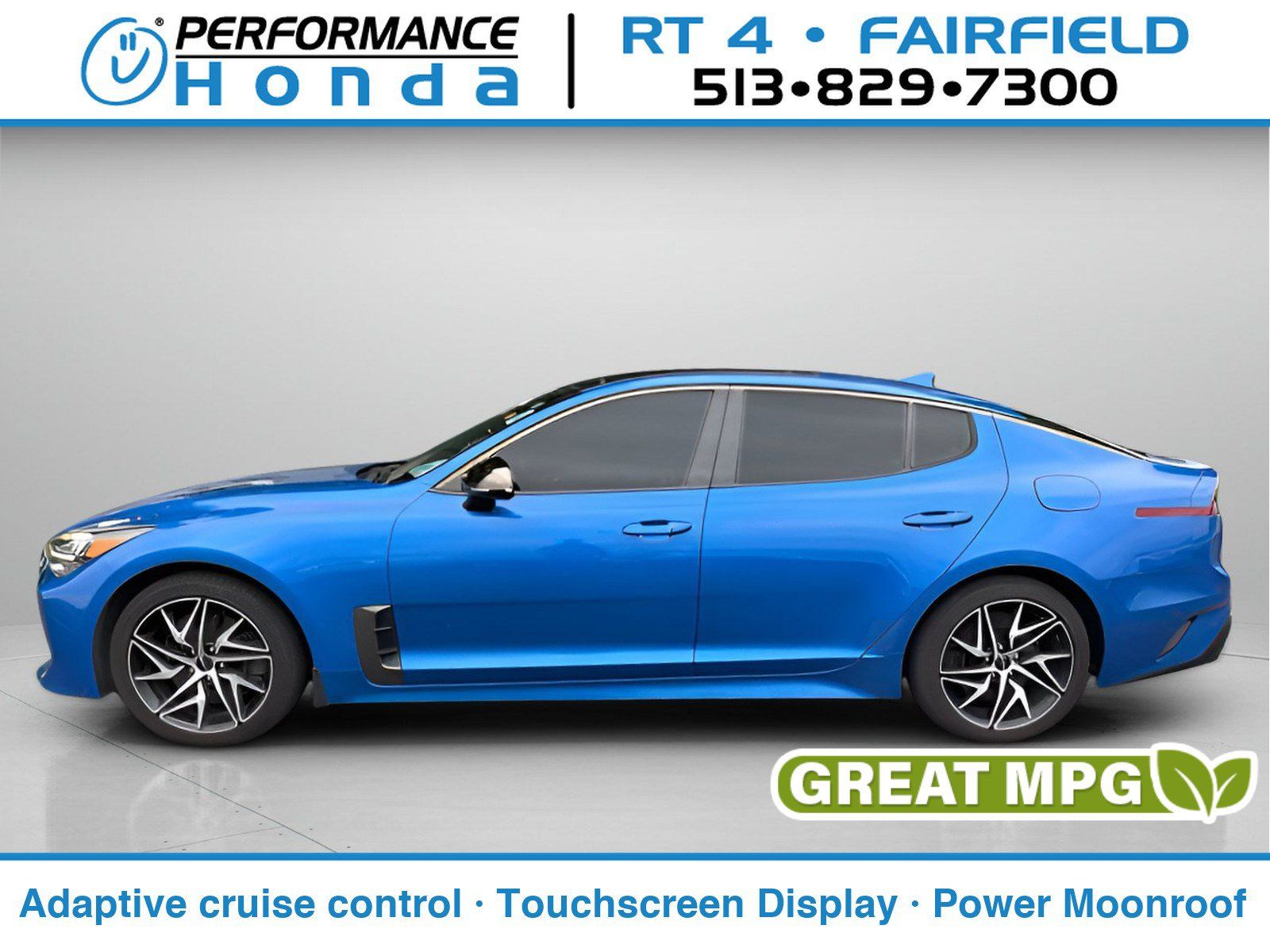 Used 2022 Kia Stinger GT-Line w/ Sun & Sound Package RWD image 1
