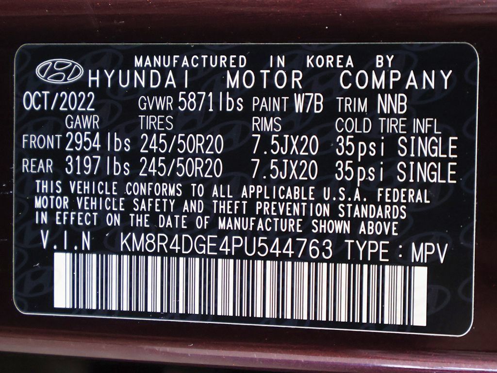 Certified 2023 Hyundai Palisade SEL AWD/4WD image 55