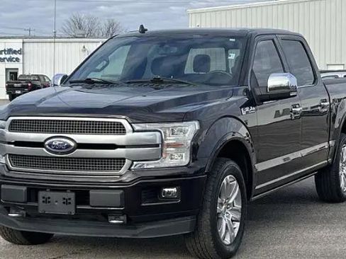 Used 2019 Ford F150 Platinum w/ Max Trailer Tow Package image 1