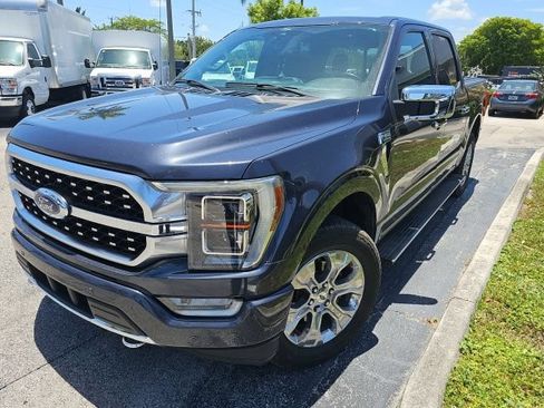 Used 2021 Ford F150 Platinum w/ Equipment Group 701A High AWD/4WD image 4