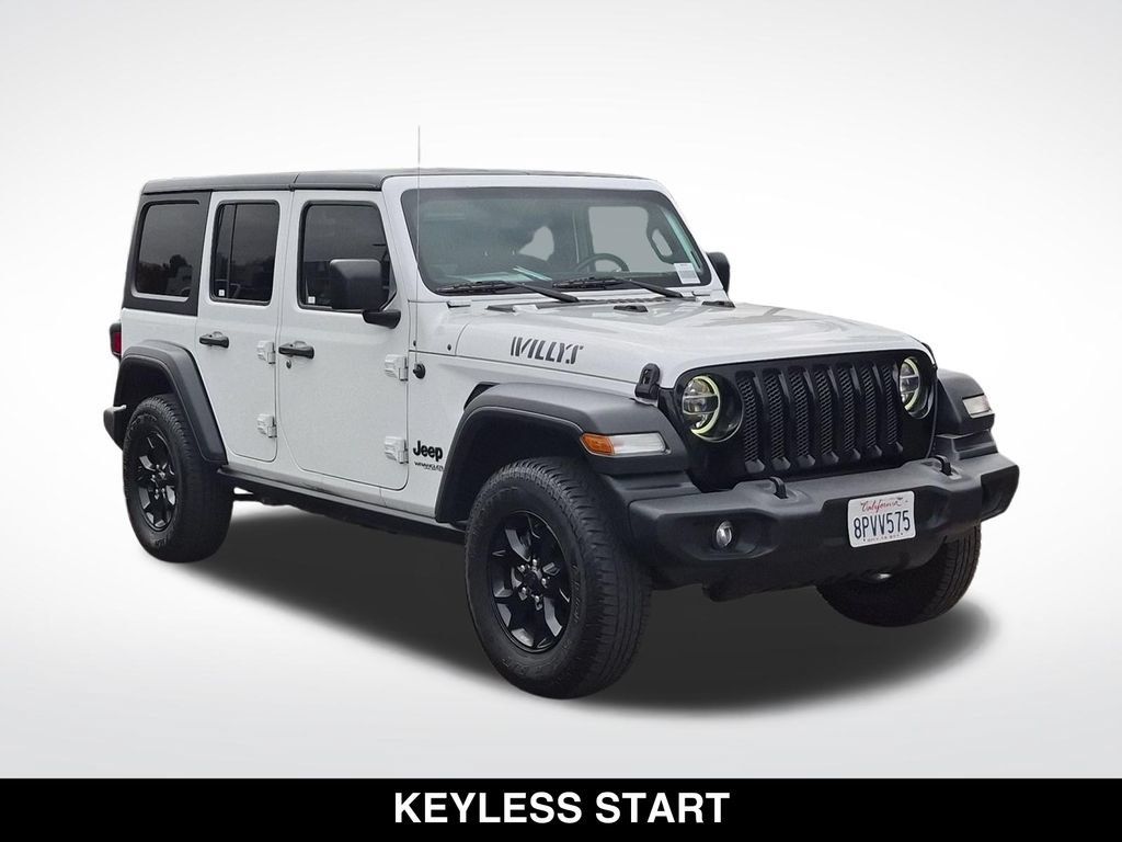 Used 2020 Jeep Wrangler Unlimited Sport AWD/4WD image 2