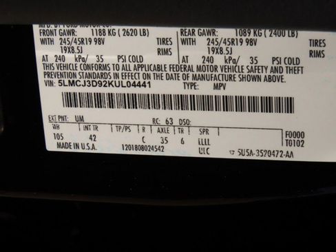 Used 2019 Lincoln MKC Reserve image 31