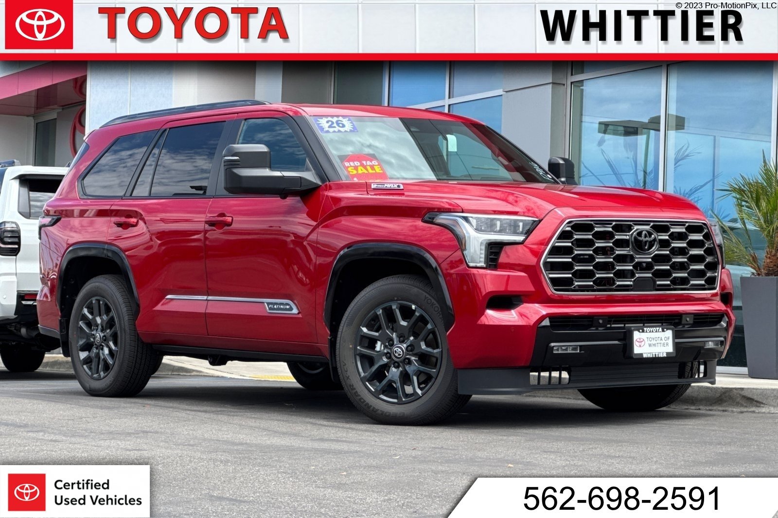 Certified 2026 Toyota Sequoia Platinum AWD/4WD image 1