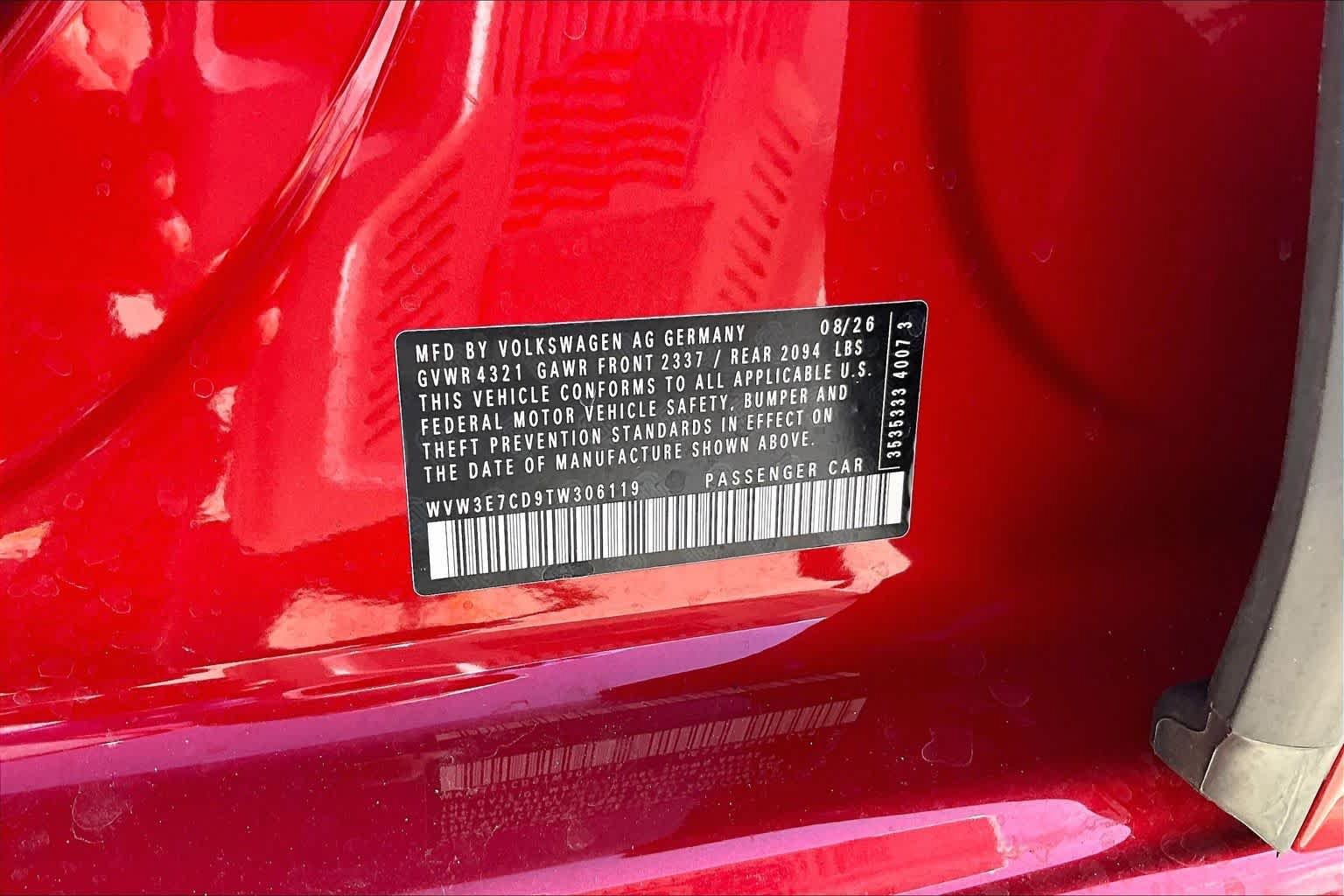 New 2026 Volkswagen GTI SE FWD image 21