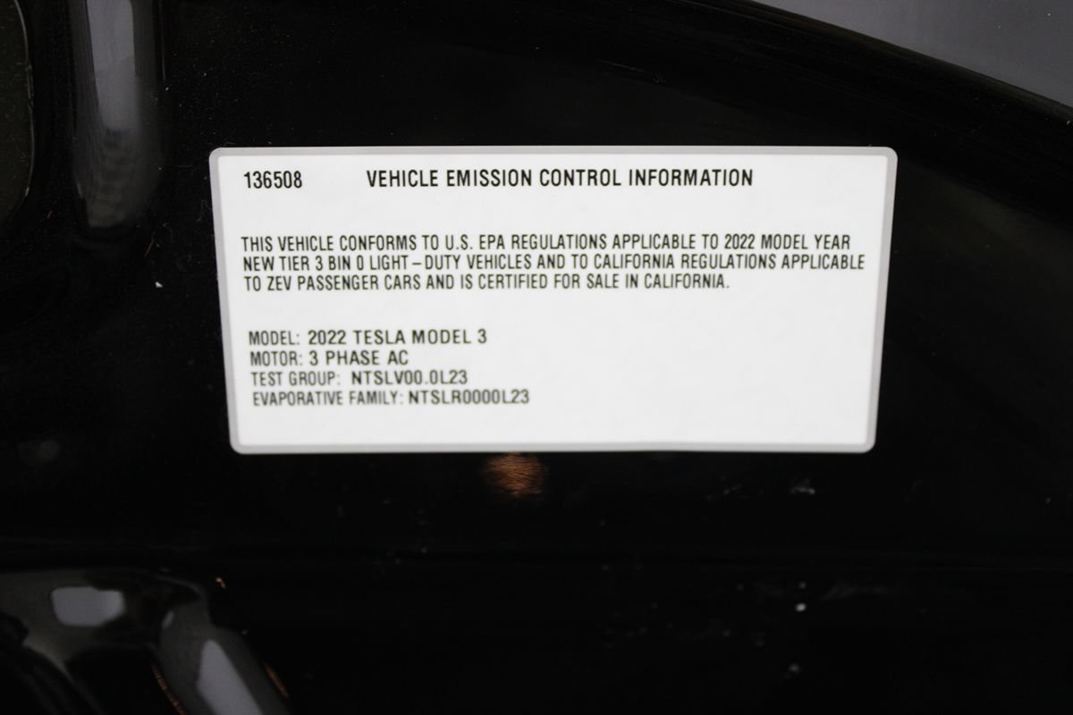 Used 2022 Tesla Model 3 Long Range AWD/4WD image 19