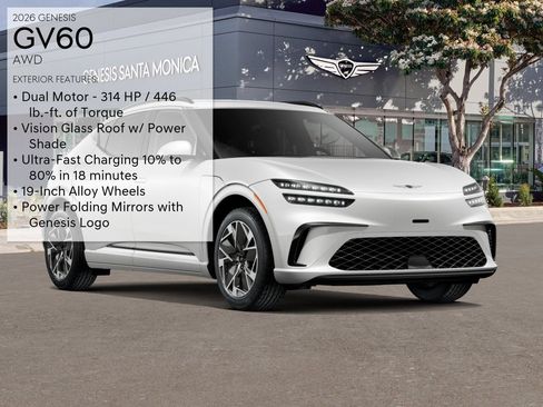New 2026 Genesis GV60 AWD image 3