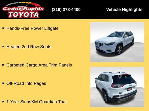 Used 2021 Jeep Cherokee Limited w/ Elite Package AWD/4WD image 31