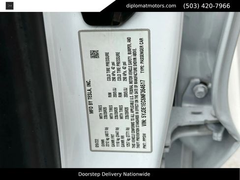 Used 2022 Tesla Model 3 Performance image 45