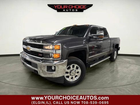 Used 2015 Chevrolet Silverado 2500 LTZ w/ Driver Alert Package AWD/4WD image 1