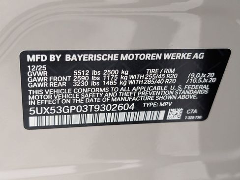 New 2026 BMW X3 xDrive30 w/ Premium Package AWD/4WD image 21
