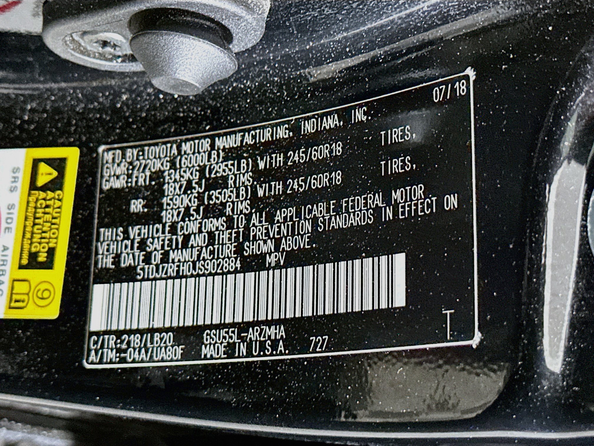 Used 2018 Toyota Highlander XLE AWD/4WD image 12