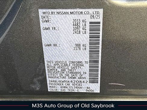 New 2025 Nissan Altima 2.5 SL image 8