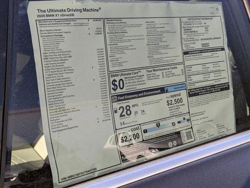 Used 2026 BMW X1 xDrive28i w/ Convenience Package image 19