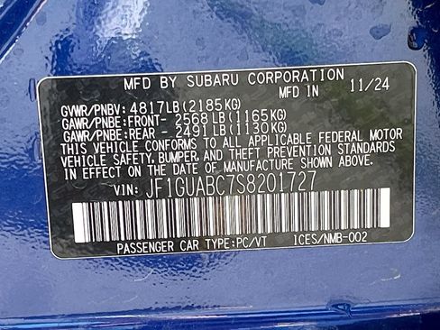 Used 2025 Subaru Impreza 2.0i AWD/4WD image 29