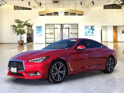 Used 2022 INFINITI Q60 3.0t Luxe w/ Cargo Package RWD image 1