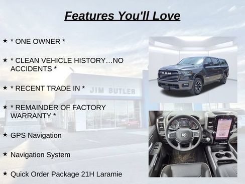 Used 2025 RAM 1500 Laramie w/ Laramie Southwest Edition AWD/4WD image 10