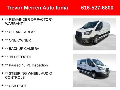 Used 2024 Ford Transit 250 Low Roof w/ Exterior Upgrade Package image 8