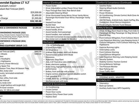 Used 2023 Chevrolet Equinox LT AWD/4WD image 5