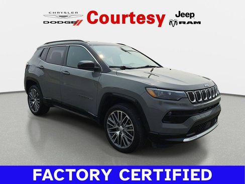 Certified 2023 Jeep Compass Limited w/ Elite Group AWD/4WD image 1