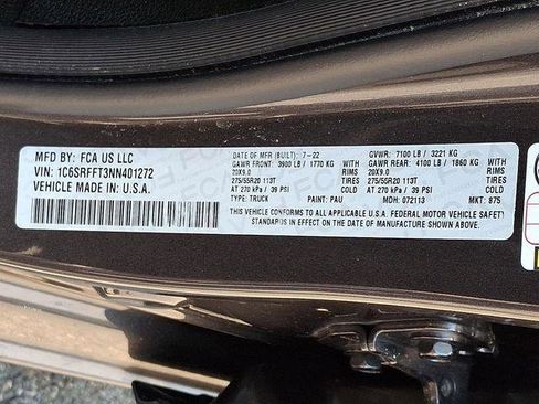 Certified 2022 RAM 1500 Big Horn AWD/4WD image 28