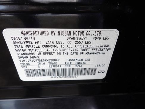 Used 2019 INFINITI Q50 Pure image 17