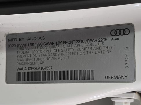 Used 2020 Audi A3 2.0T Premium image 33