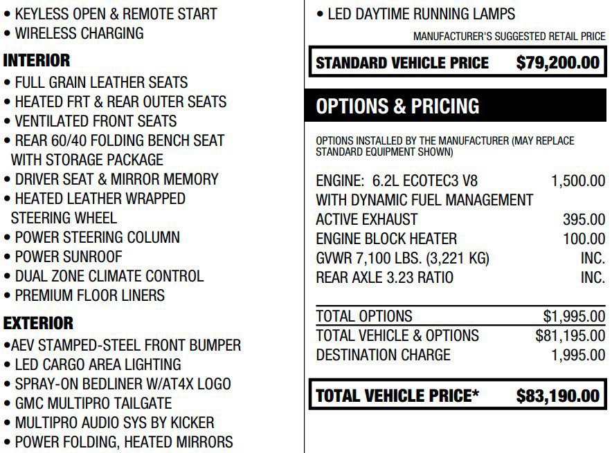 Used 2024 GMC Sierra 1500 AT4X AWD/4WD image 2