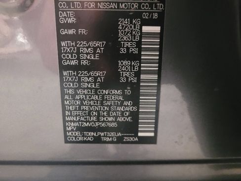 Used 2018 Nissan Rogue S image 33