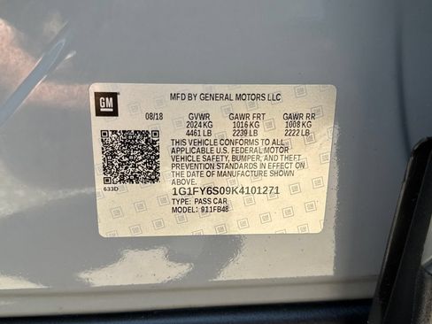 Used 2019 Chevrolet Bolt LT FWD image 29